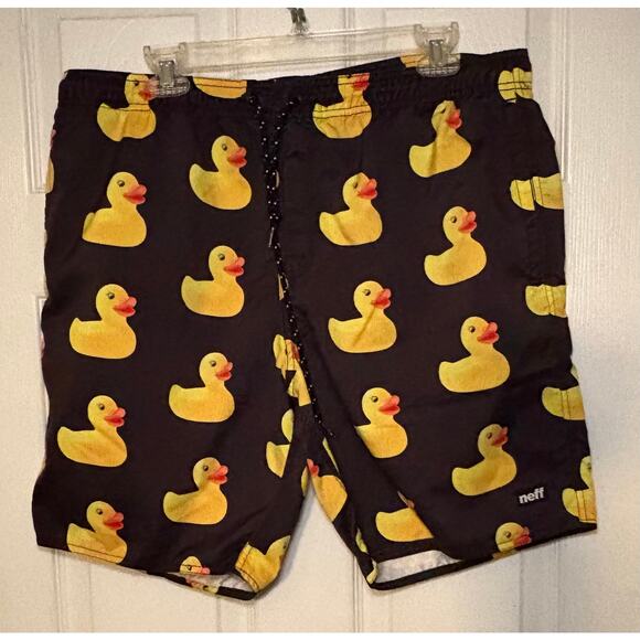 Neff rubber ducky hot tub shorts size XL - Picture 1 of 3